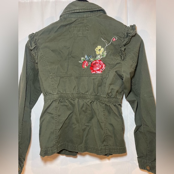 Tahari Big Girl Khaki Jacket Size 14/16 - Picture 2 of 8